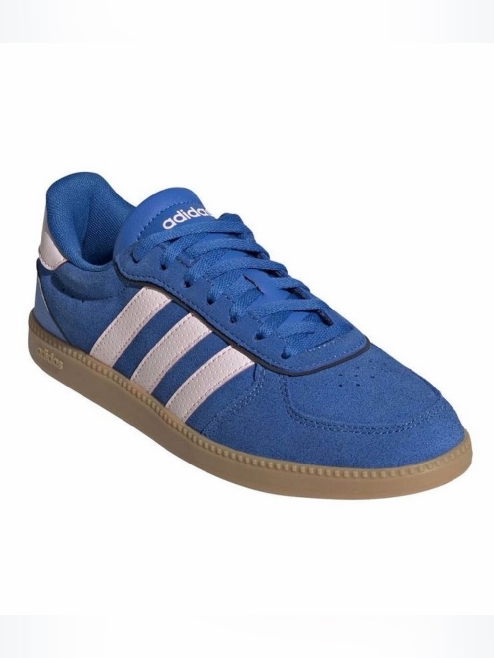 adidas Women’s Breaknet Sleek Sneakers 
Bright Royal and Pink Size 7